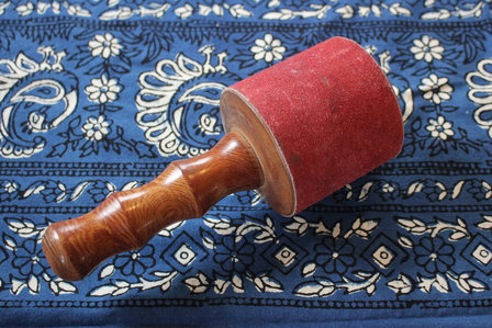 Mallet wood - leather extra large Ø 100mm