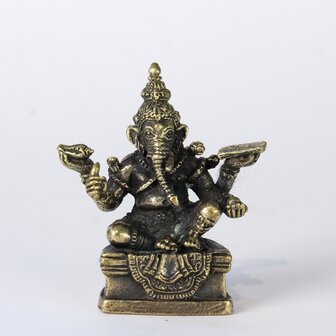 Ganesha with pustaka 3 cm 