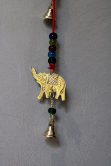 Fortune bell string elephant