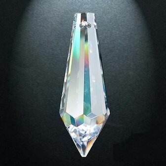 Asfour  rainbow crystal drop, 38 x 14 mm (56)