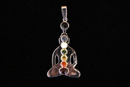 Buddha pendant 7 chakra&#039;s