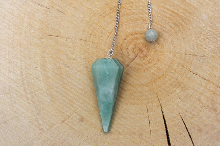  Pendulum green aventurine, facetted