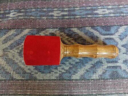 Mallet wood - leather  large &Oslash; 70-75mm -XL