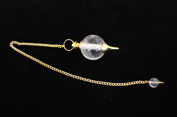 Pendulum crystal, round 