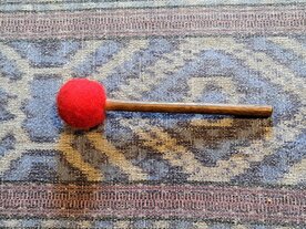 Mallet rubber with felt XS, length ±20-21 cm